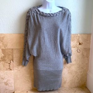 Cotton sweater dress